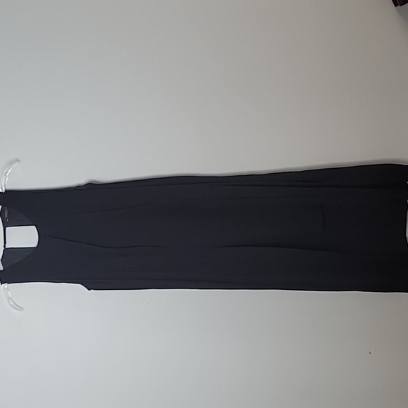 Zara open back black sleeveless dress - Picture 3 of 11